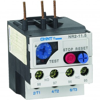 Тепловое реле CHINT NR2-11.5 5.5-8A (R) Тепловое реле CHINT NR2-11.5 5.5-8A (R)