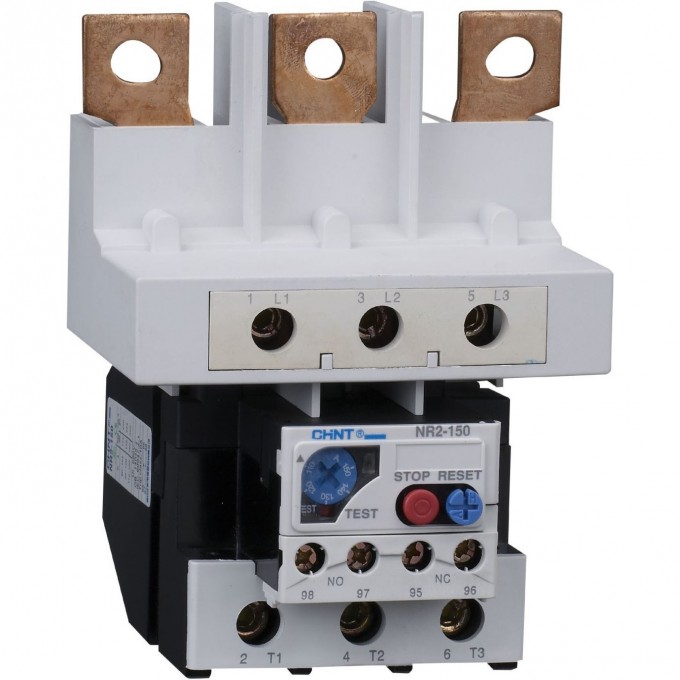 Тепловое реле CHINT NR2-150 110A-150A (R) 268294 Тепловое реле CHINT NR2-150 110A-150A (R) 268294