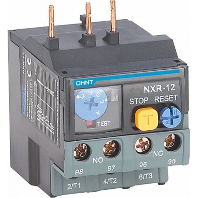 Тепловое реле CHINT NXR-12 7-10A (R) 837103 Тепловое реле CHINT NXR-12 7-10A (R) 837103