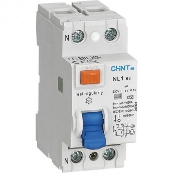 УЗО CHINT NL1-63 2P 40A 100mA 6kA тип AC (DB) (R) УЗО CHINT NL1-63 2P 40A 100mA 6kA тип AC (DB) (R)