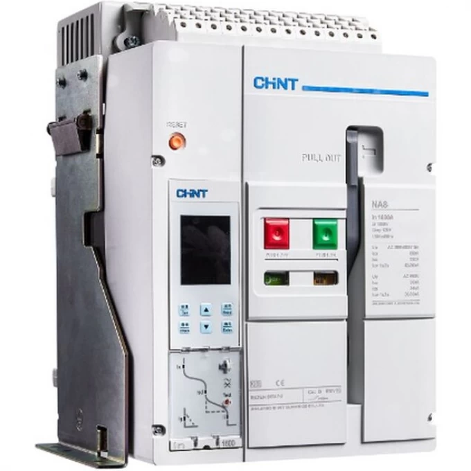 Воздушный автоматический выключатель CHINT NA8-4000H-3200M/3P стац.,3200А, 100кА, тип M, AC230В (R) 262682 Воздушный автоматический выключатель CHINT NA8-4000H-3200M/3P стац.,3200А, 100кА, тип M, AC230В (R) 262682