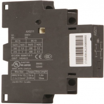 Вспомогательный контакт боковой CHINT AX03-S8 20 для NS8