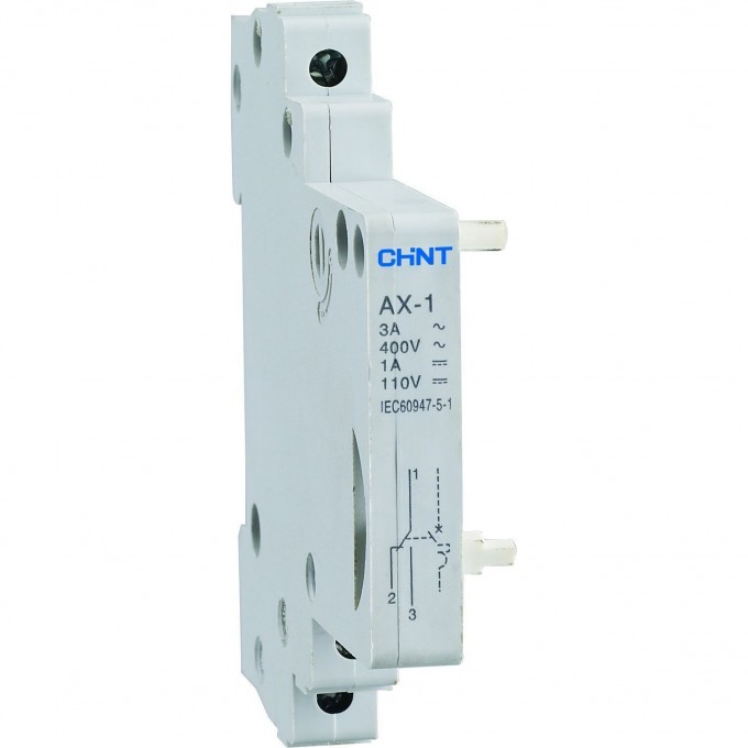 Вспомогательный контакт CHINT AX-X1 для NXB-63 (R) 814991 Вспомогательный контакт CHINT AX-X1 для NXB-63 (R) 814991