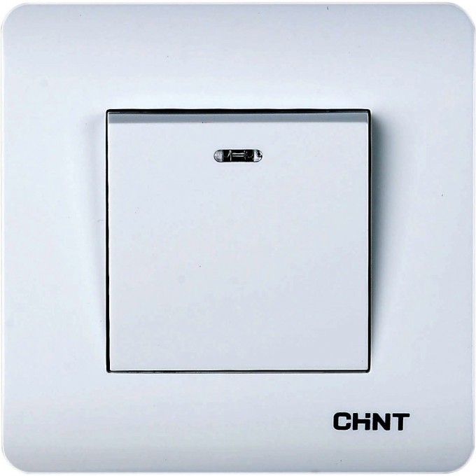 Выключатель 2-позиционный CHINT с LED-подсветкой 10А 250В 715380 Выключатель 2-позиционный CHINT с LED-подсветкой 10А 250В 715380
