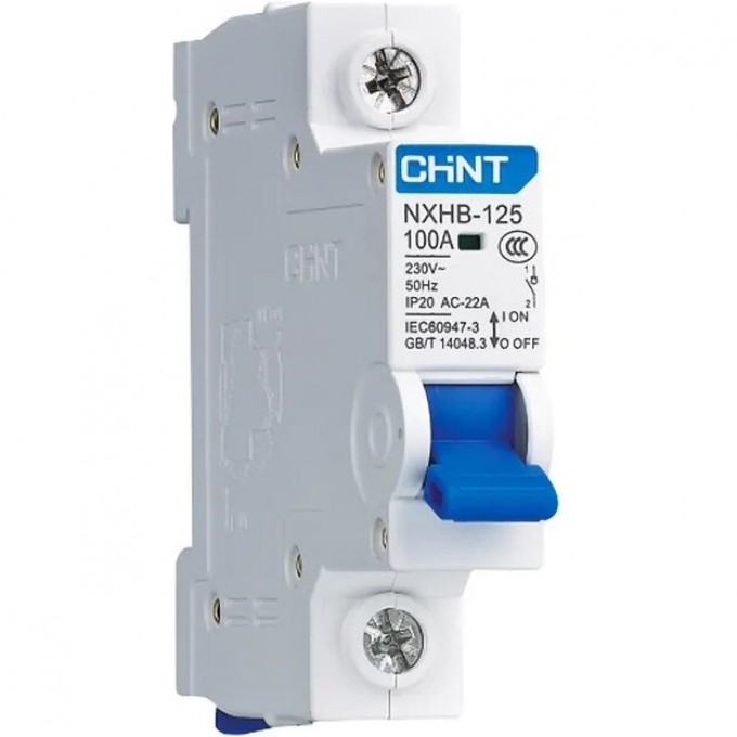 Выключатель нагрузки CHINT NXHB-125 1P 100A(R) 193171 Выключатель нагрузки CHINT NXHB-125 1P 100A(R) 193171