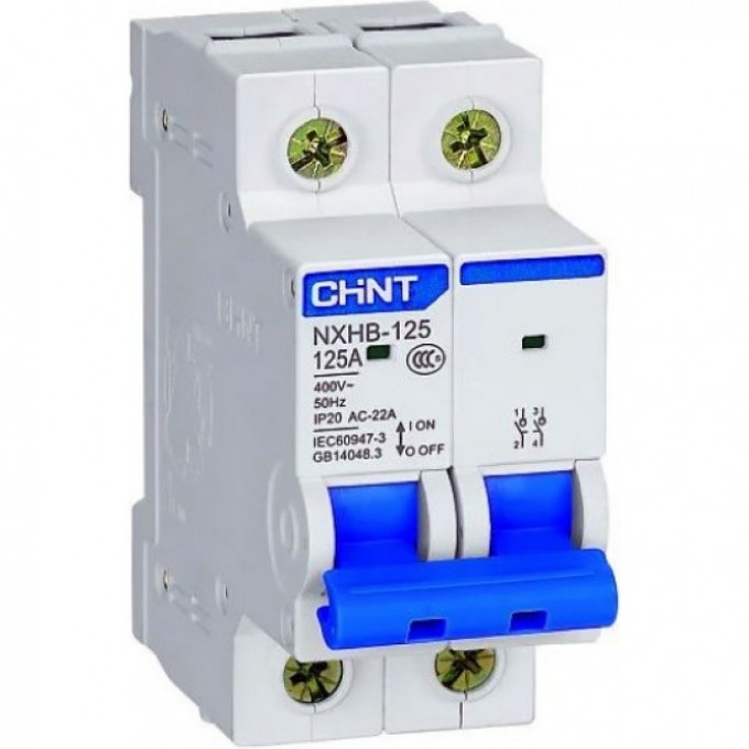 Выключатель нагрузки CHINT NXHB-125 2P 63A (R) 193176 Выключатель нагрузки CHINT NXHB-125 2P 63A (R) 193176