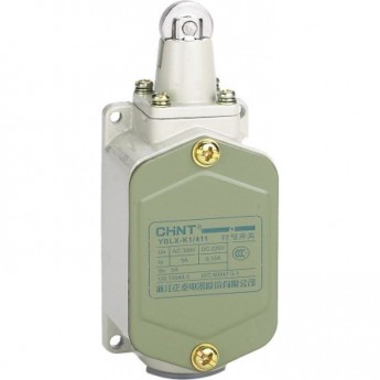 Выключатель путевой CHINT YBLX-K1/411 прямого действия с одинарным роликом Выключатель путевой CHINT YBLX-K1/411 прямого действия с одинарным роликом