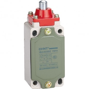 Выключатель путевой CHINT YBLX-K3/20S/Z с толкателем Выключатель путевой CHINT YBLX-K3/20S/Z с толкателем
