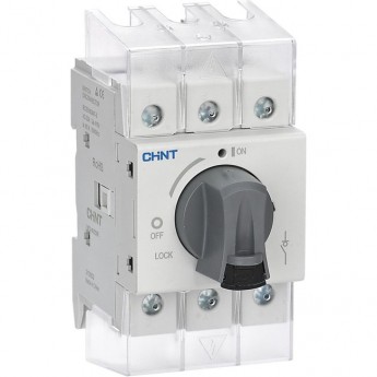 Выключатель-разъединитель CHINT NF2-100/3DOB выносная черная прямая рукоятка упр. для установ. на дверь (R) Выключатель-разъединитель CHINT NF2-100/3DOB выносная черная прямая рукоятка упр. для установ. на дверь (R)